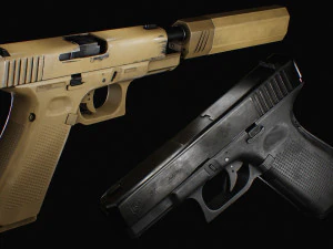 Weapons bundle pack vol 02 3D Model