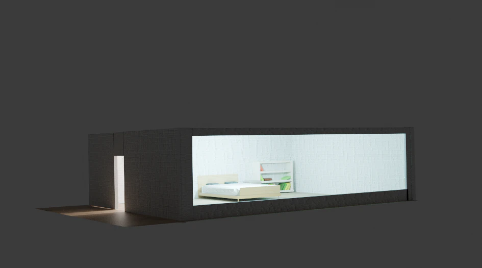 Room 3D Model .c4d .max .obj .3ds .fbx .stl .blend