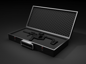 KRISS VECTOR lowpoly model 3D Model