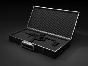 KRISS VECTOR lowpoly model 3D Model