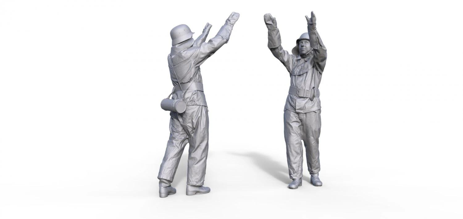 Fire brigade figure GDR Typ 913 3D Print Model .c4d .max .obj .3ds .fbx .stl .blend 