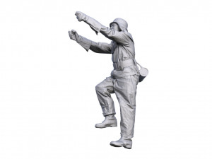 Fire brigade figure GDR Typ 912 3D Print Model