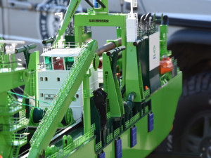 D Artagnan Dredger excavator Ship cutting suction dredger Vessel Modelo de impresión 3D