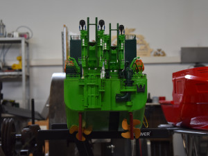 D Artagnan Dredger excavator Ship cutting suction dredger Vessel Modelo de impresión 3D