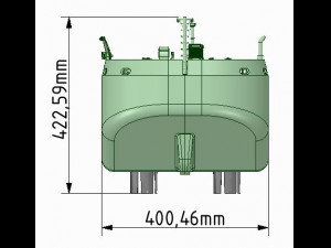 Detachable icebreaking bow Self propelled for Tug Boat 1-32 Vessel Modelo de impresión 3D