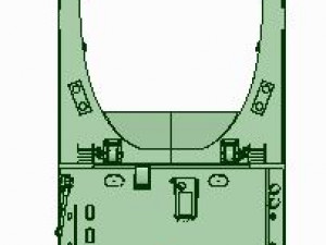 Detachable icebreaking bow Self propelled for Tug Boat 1-32 Vessel Modelo de impresión 3D