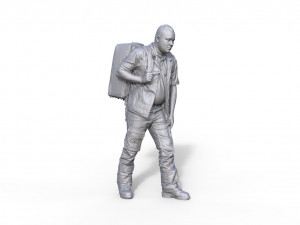 Paramedic figure 3Dプリントモデル
