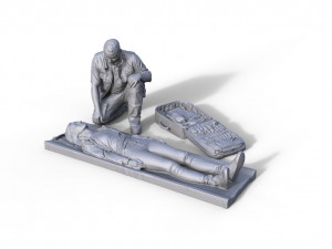 Paramedic figure set Modello di stampa 3D