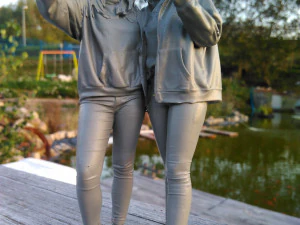 Selfie figures for model building model railway diorama 3D Print Model