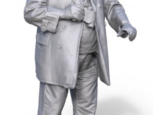Figure Uwe for fishing boat ship model Typ E 125 3D-printmodel
