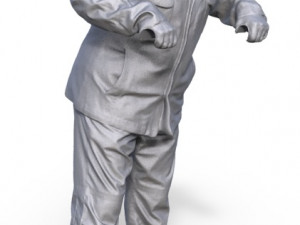 Figure Uwe for fishing boat ship model Typ D 125 3D Print Model