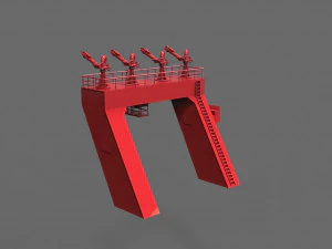 Le cadre en A pour Seabex One peut &ecirc;tre rendu fonctionnel Modèles 3D en vedette