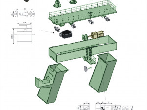 A-Frame for Seabex One can be made functional 3D printmodel