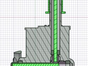 Aktivrudder for Shipmodel Modelships Boats 3D 프린트 모델