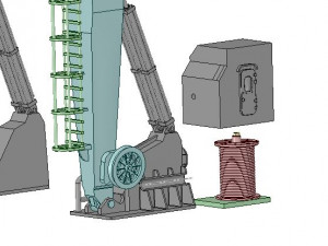 A-Frame Typ C 175 Seabex One - Seaway Condor Modello di stampa 3D