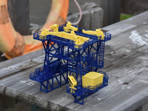 Handling Tower Edda Flora Vessel 175 3D Print Model
