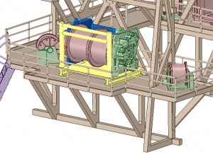 Handling Tower Edda Flora Vessel 175 3D 프린트 모델