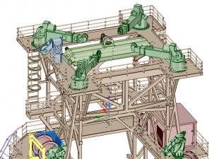 Handling Tower Edda Flora Vessel 175 3D 프린트 모델