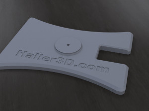 Base plate for edelkrone slider 3D प्रिंट मॉडल