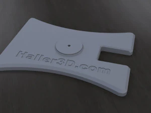 Base plate for edelkrone slider 3D Print Model