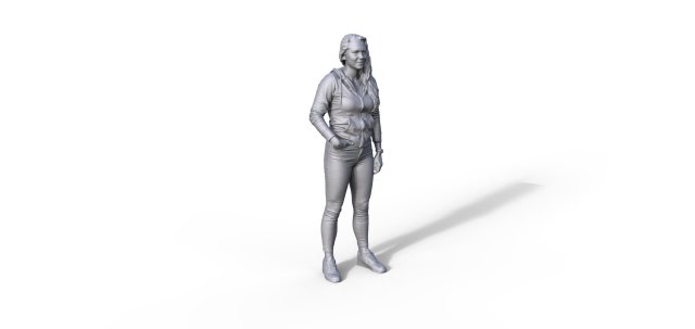 Figure Charlotte typ Gfor ship model railway diorama 125 Model do druku 3D .c4d .max .obj .3ds .fbx .stl .blend
