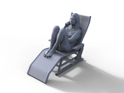 Figuurmeisje 928 3D Model