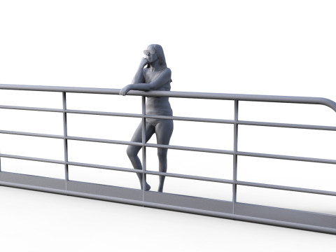 Figur Girl 929 Modello 3D