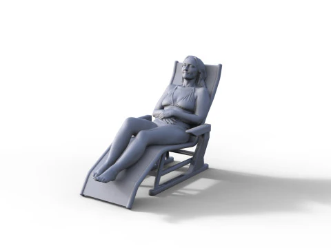 Figuurmeisje 930 3D Model