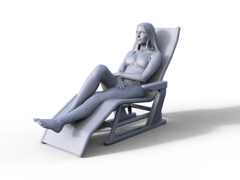 Figuurmeisje 931 3D Model