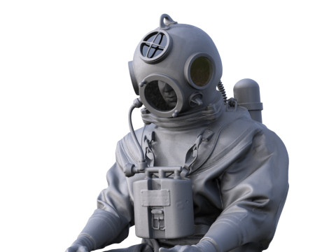 Figur Taucher 933 Modelo 3D