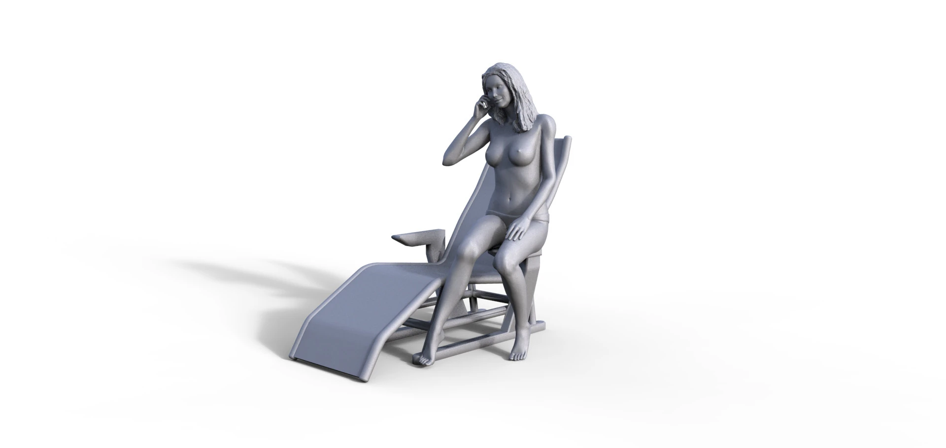 Figur Girl 942 3D Model .c4d .max .obj .3ds .fbx .stl .blend 