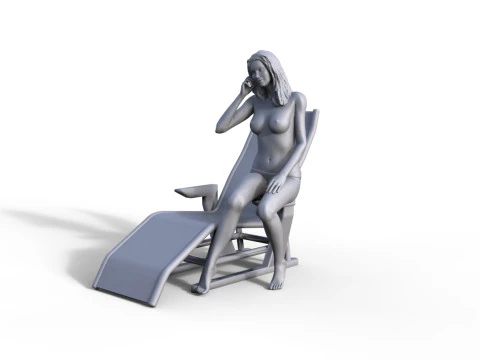 Figuurmeisje 942 3D Model