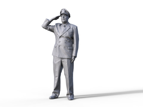 Figur Marine 943 Modello 3D