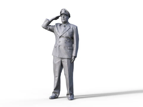 Figuur Marine 943 3D Model