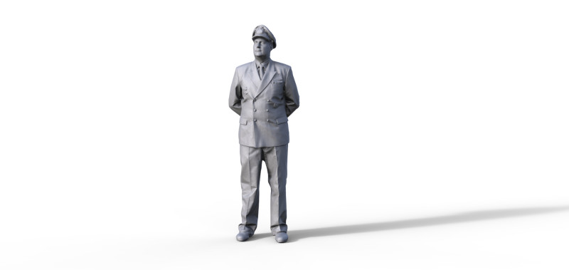 Figur Marine 944 3D मॉडल .c4d .max .obj .3ds .fbx .stl .blend