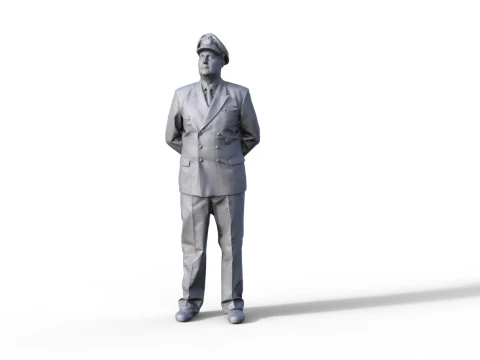Figuur Marine 944 3D Model