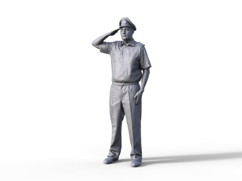 Figur Marine U-Boot 946 Modello 3D