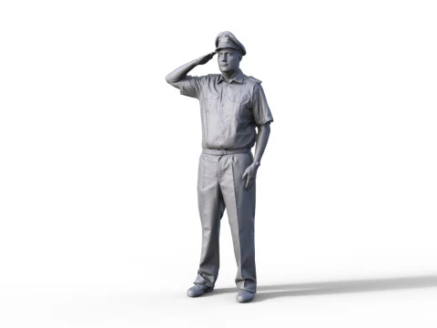 Figurka Marine U-Boot 946 Model 3D