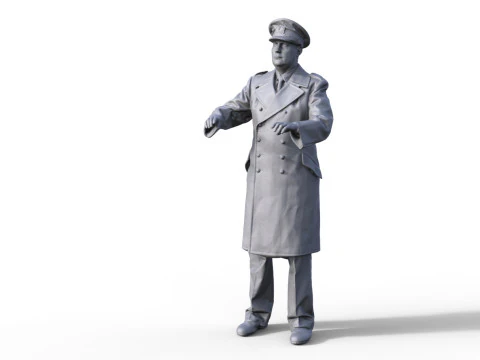 Figuur Marine U-Boot 947 3D Model