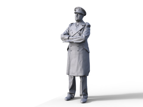 Figur Marine U-Boot 948 3D Model