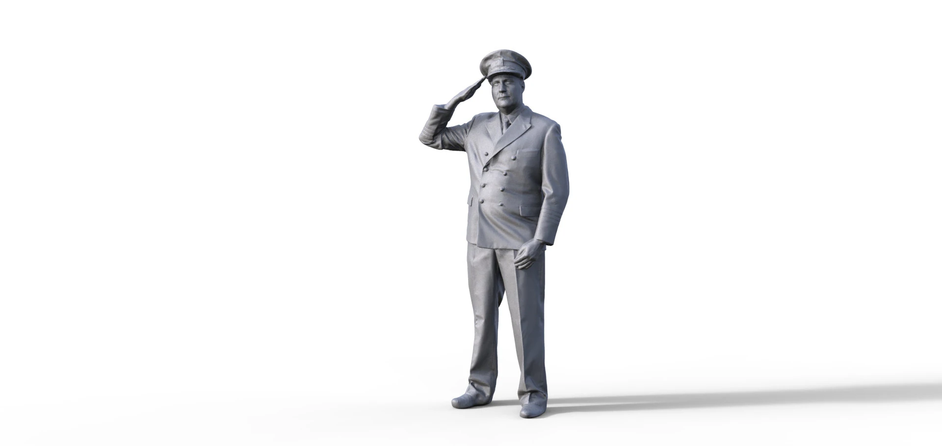 Figur Marine U-Boot 950 3D Model .c4d .max .obj .3ds .fbx .stl .blend
