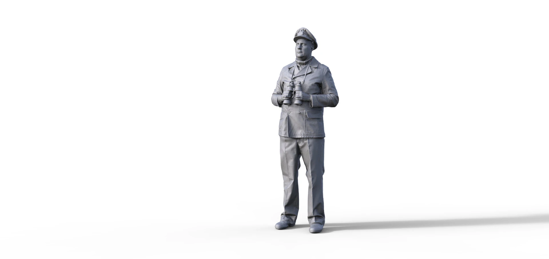 Figur Marine U-Boot 951 3D Model .c4d .max .obj .3ds .fbx .stl .blend 