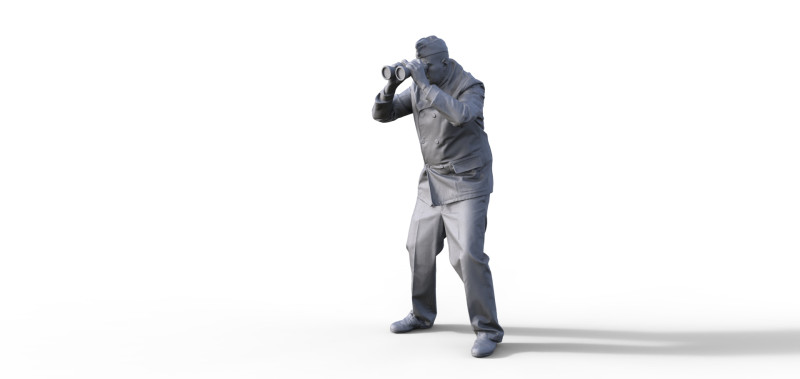 Figur Marine U-Boot 953 3D-Modell .c4d .max .obj .3ds .fbx .stl .blend