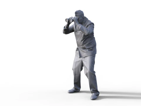 Figuur Marine U-Boot 953 3D Model