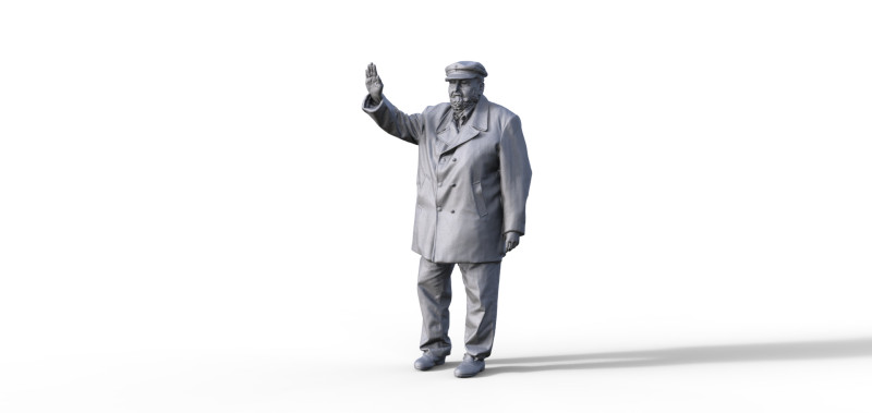 Figur Marine alter Kapitn 955 Modelo 3D .c4d .max .obj .3ds .fbx .stl .blend