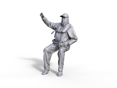 Figur Segler 960 3D-printmodel
