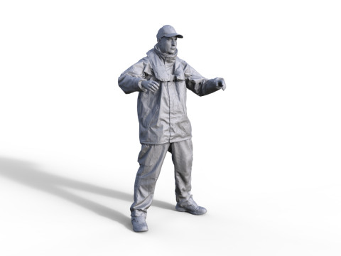 Figur Segler 961 3D Print Model