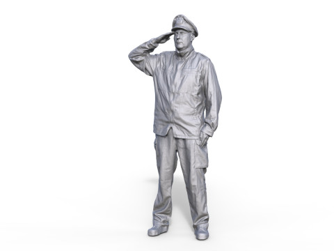 Figur Marine U-Boot 962 3D Print Model
