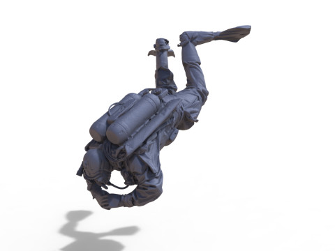 Figur Taucher 964 3Dプリントモデル