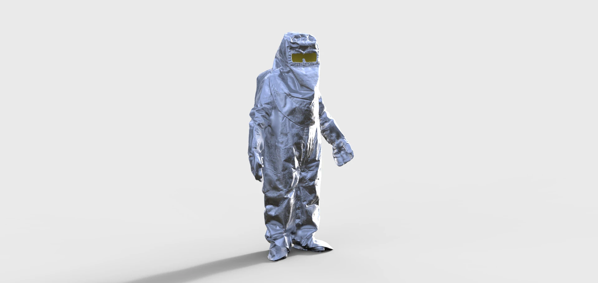 Figur Feuerwehr DDR Hitzeschutzanzug 3D Print Model .c4d .max .obj .3ds .fbx .stl .blend 